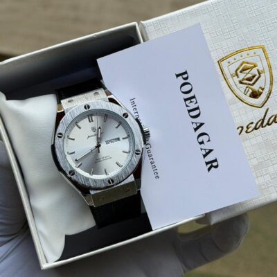 Poedagar Leather Watch
