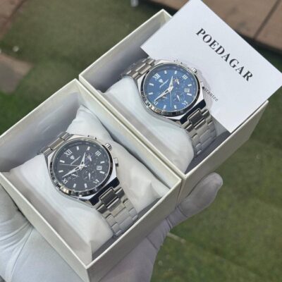 Poedagar Chronograph Chain Watch
