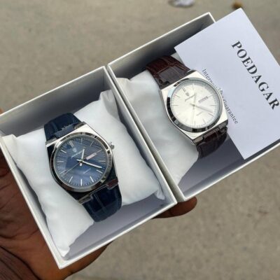 Poedagar Leather Watch