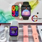 Grey Smart Series 12 smartwatch with 2.02‑inch touch screen, multiple straps and rugged design